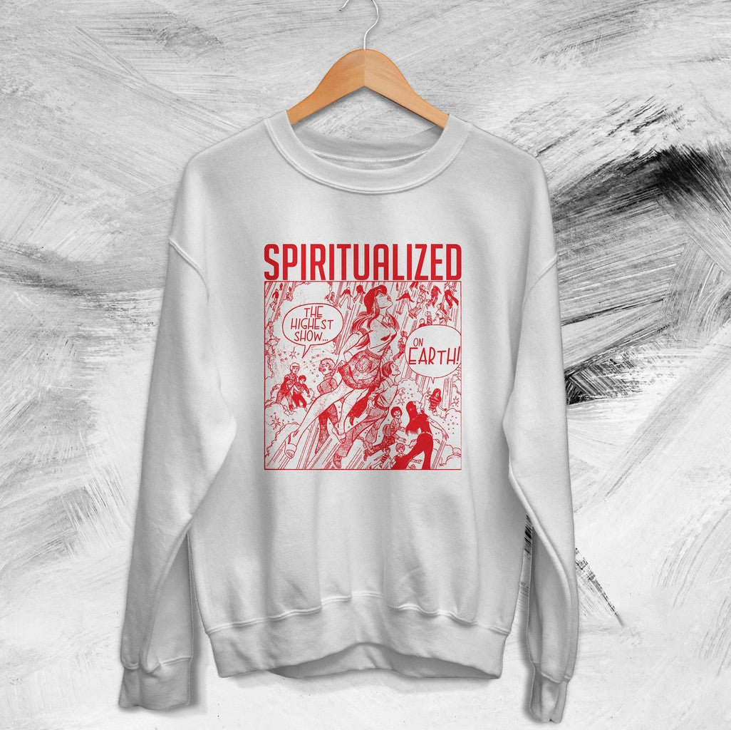 Spiritualized Highest Show On Earth Spiritualized Jason Pierce Rock Unisex Sweatshirt