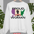 Proud Woman United States Usa Suffragette Colour Votes For Women Design For Suffragette Unisex Sweatshirt