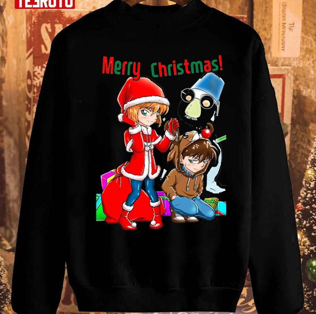 Seriusmengawal Detective Conan Christmas Unisex Sweatshirt