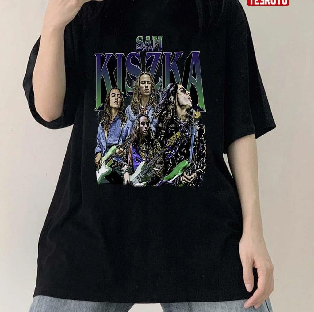 Sam Kiszka Strange Horizons 2021 Rock Band Greta Van Fleet Vintage Unisex T-Shirt