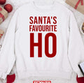 Santa's Favorite Ho Christmas Unisex Sweatshirt