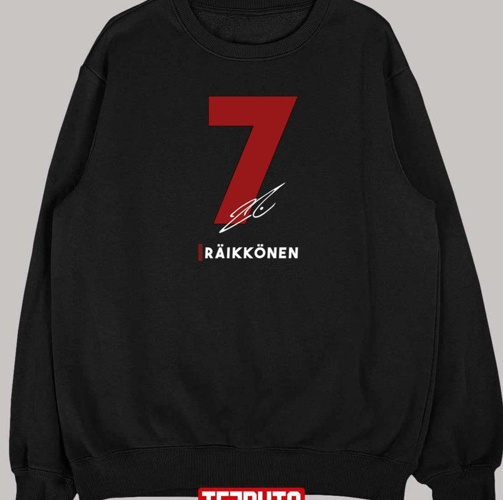 Signature Art Kimi Raikkonen Unisex T-Shirt
