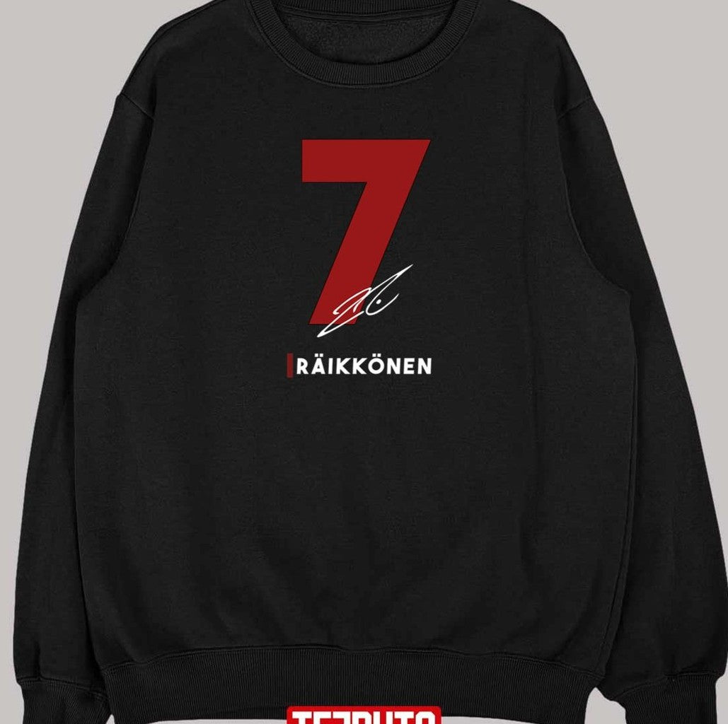 Signature Art Kimi Raikkonen Unisex T-Shirt