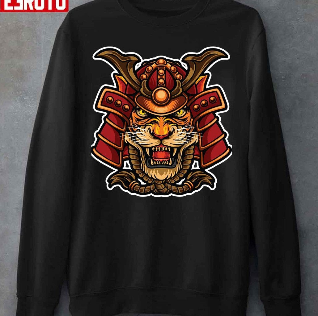 Samurai Tiger Unisex T-Shirt