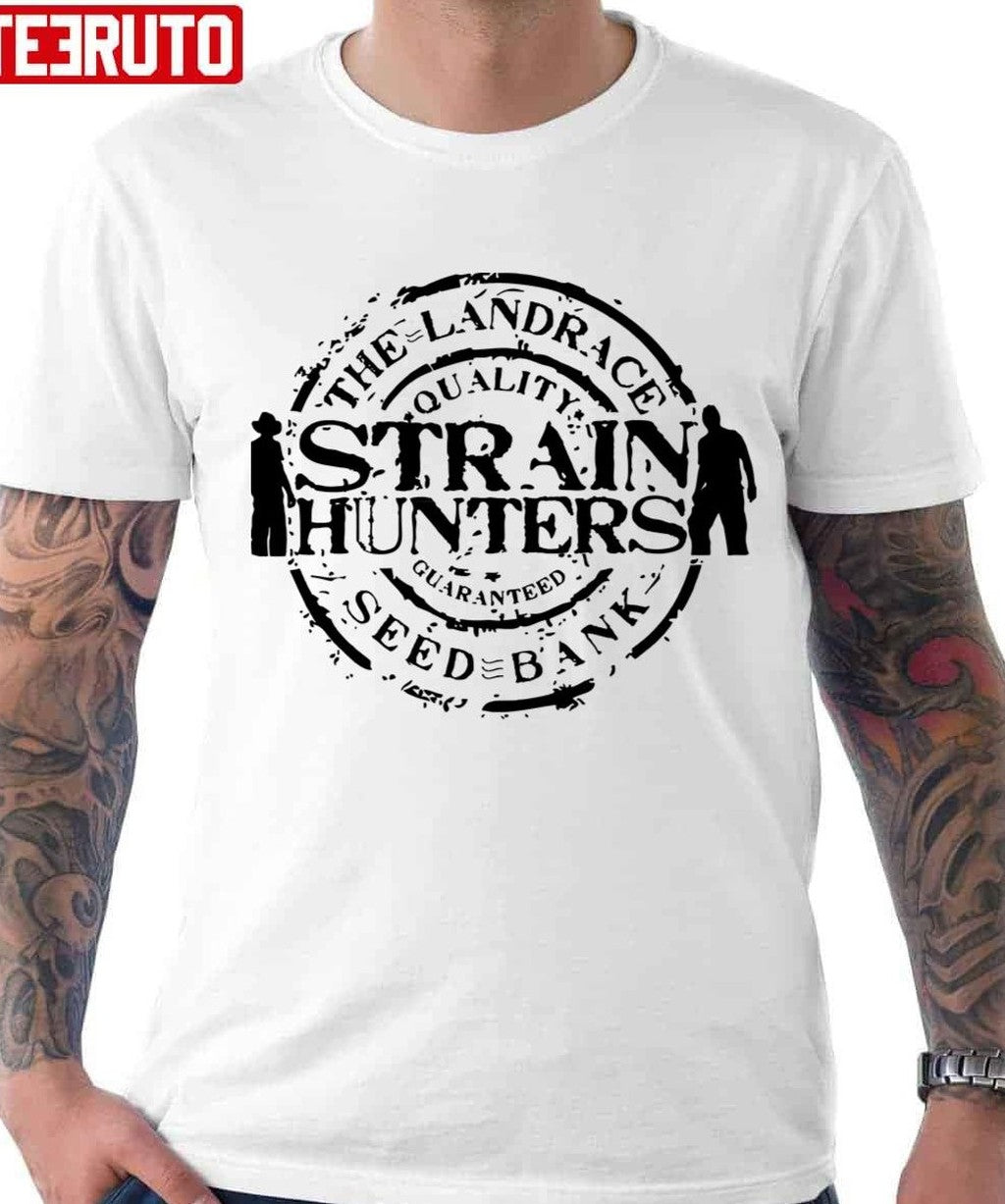 Strain Hunters Black Version Unisex T-Shirt