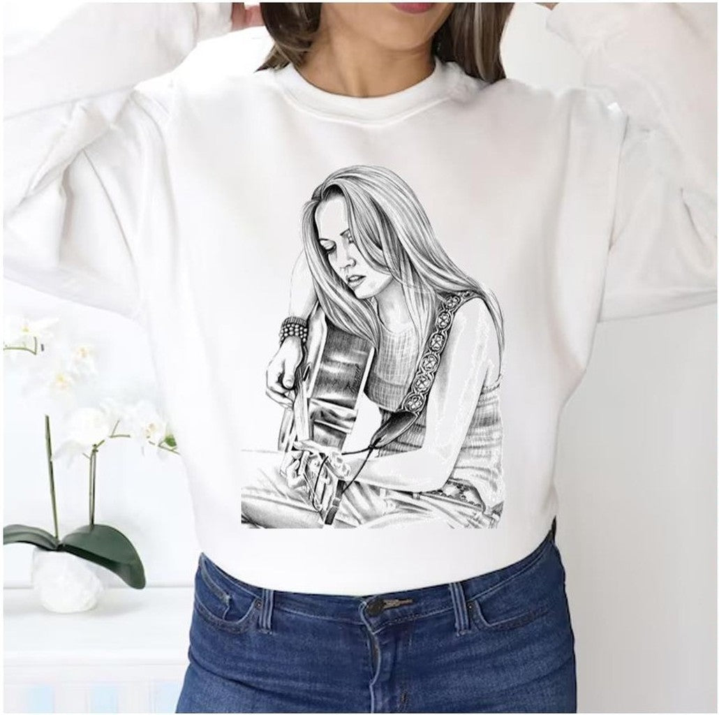 Song With Accoustic Guitar Sheryl Crow Unisex Sweatshirt