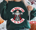 Oh What Fun Santa On Motorcycle Unisex Sweatshirt