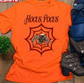 Skull Hocus Pocus Spider Web Halloween Unisex T-Shirt