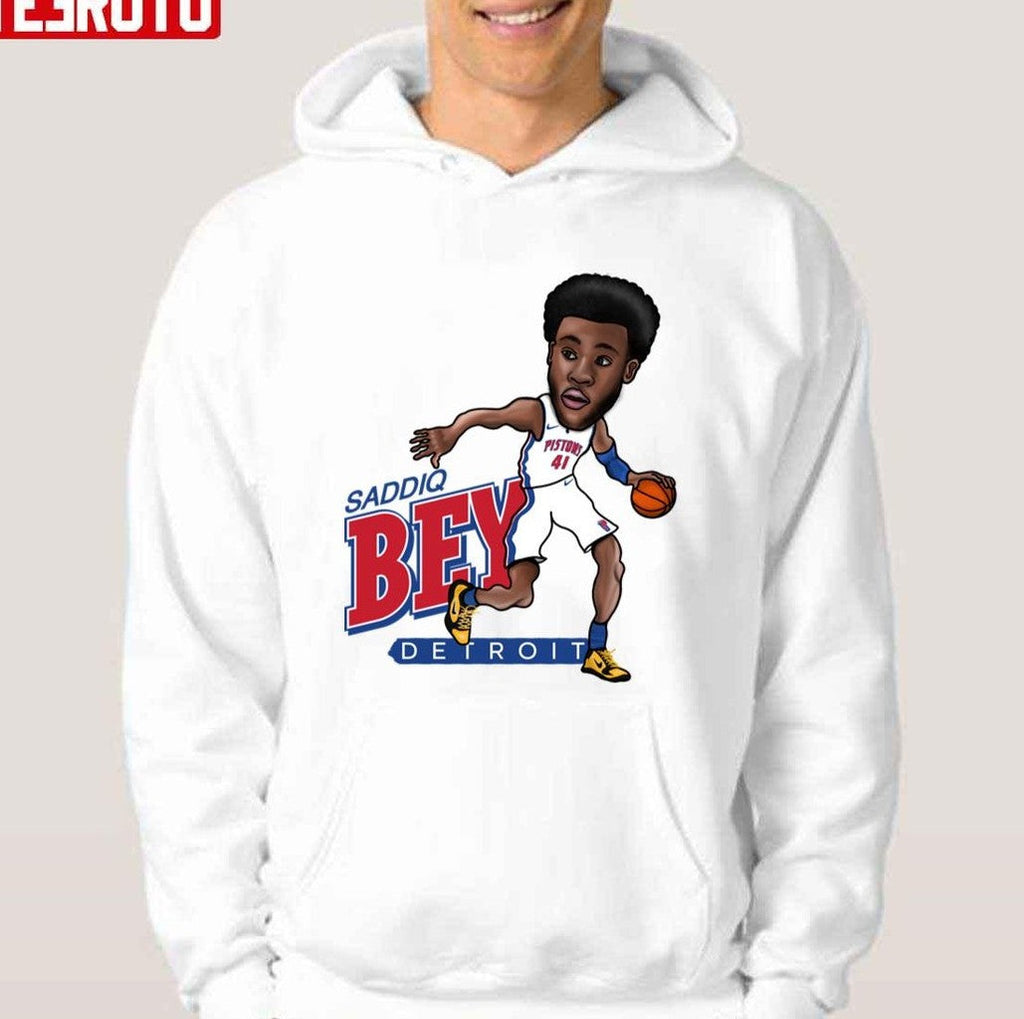 Saddiq Bey Detroit Pistons Vintage Unisex T-shirt