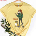Peace Cargi And Tulip Olsen Infinity Train Unisex T-Shirt