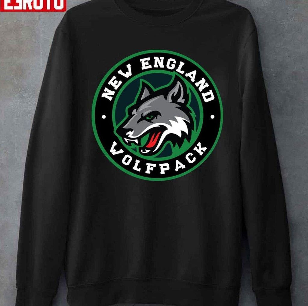 New England Wolfpack Alternate Simulation Hockey League Unisex T-Shirt
