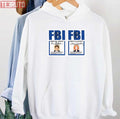 Mulder And Scully Fbi Badges Unisex Hoodie