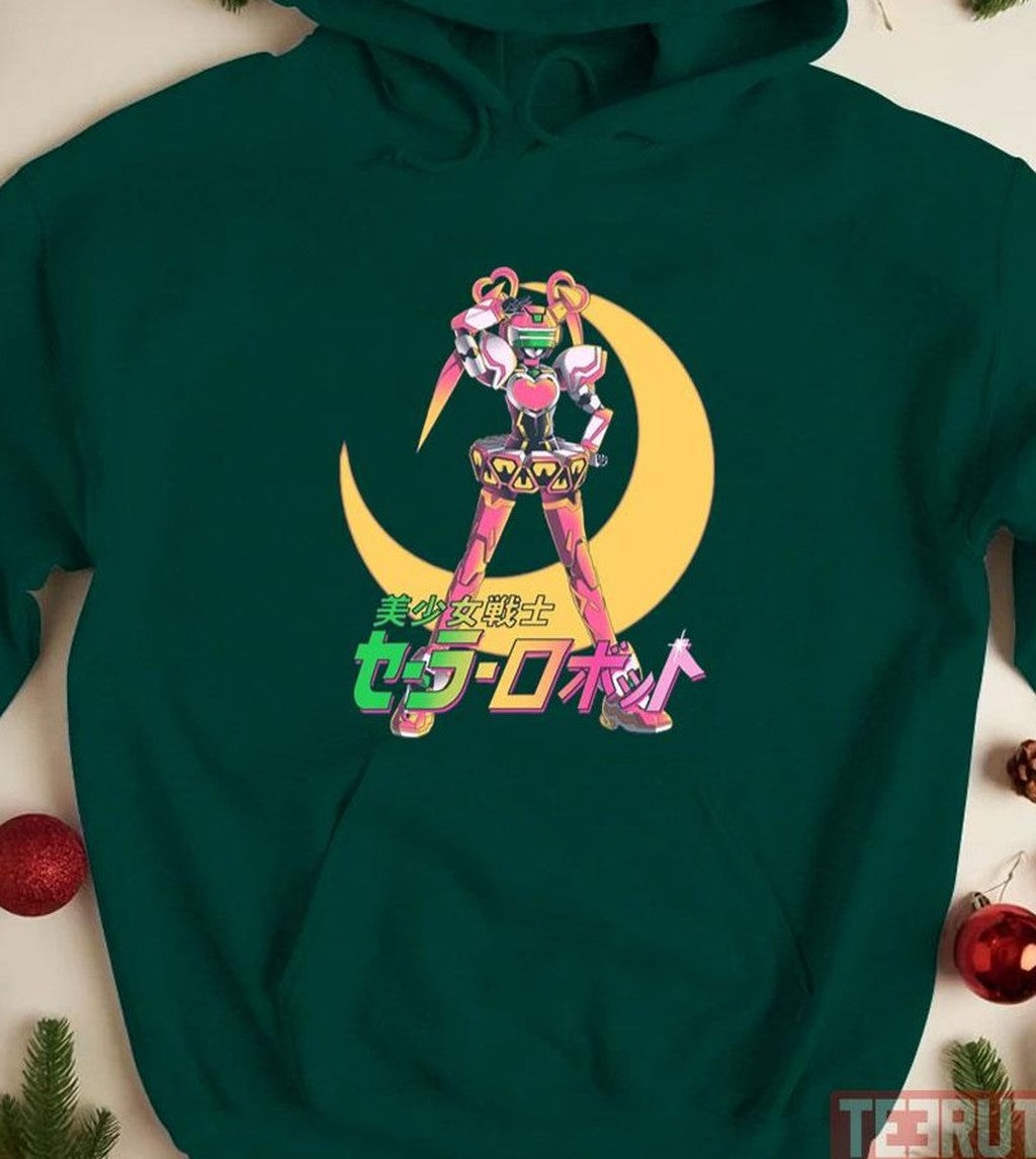 Sailor Robo Sailor Moon Yellow Môn Art Unisex Sweatshirt