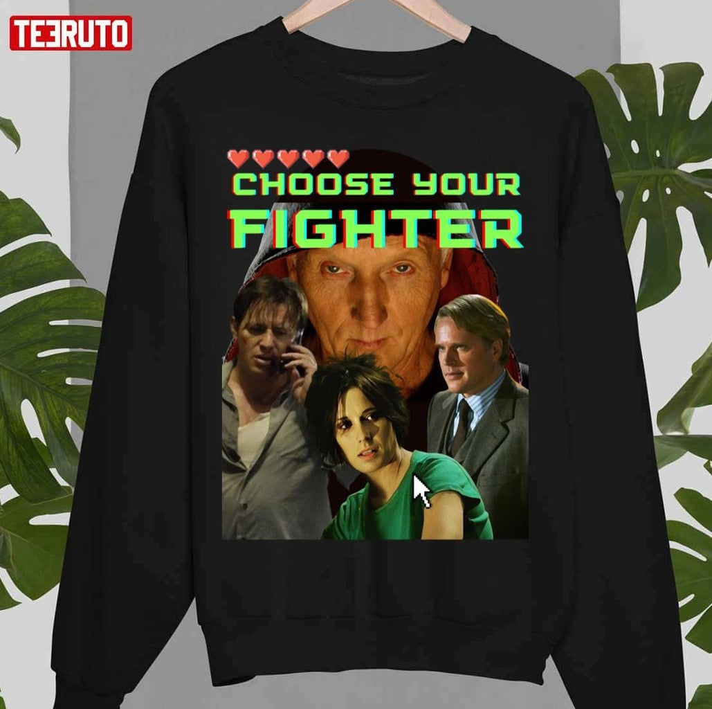 Saw Choose Your Fighter Design Unisex T-Shirt