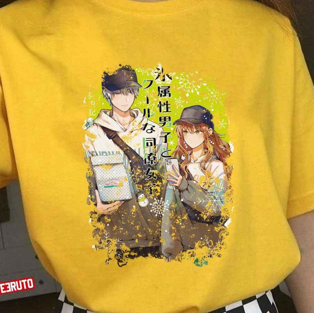 Street Style The Ice Guy And His Cool Female Colleague Unisex T-Shirt