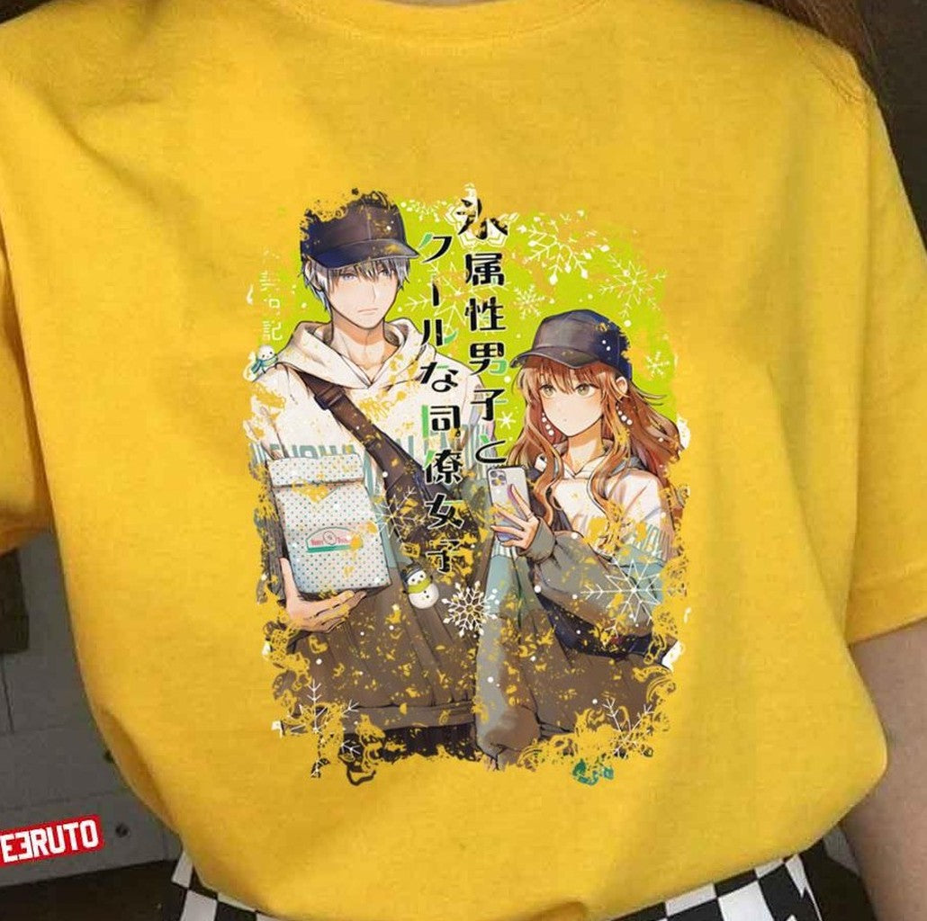 Street Style The Ice Guy And His Cool Female Colleague Unisex T-Shirt