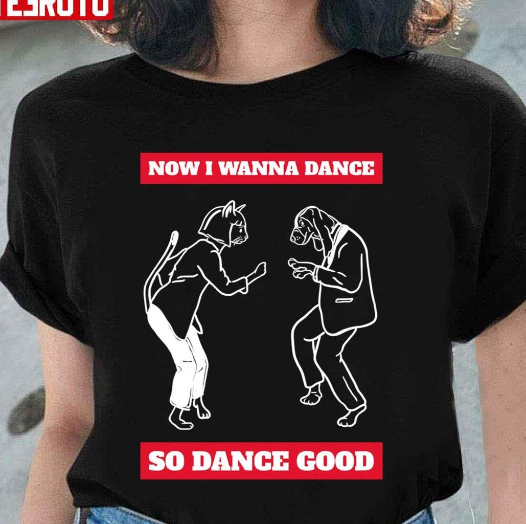 Pulp Fiction Dog Puppy Dance Milkshake Pop Culture Unisex Sweatshirt