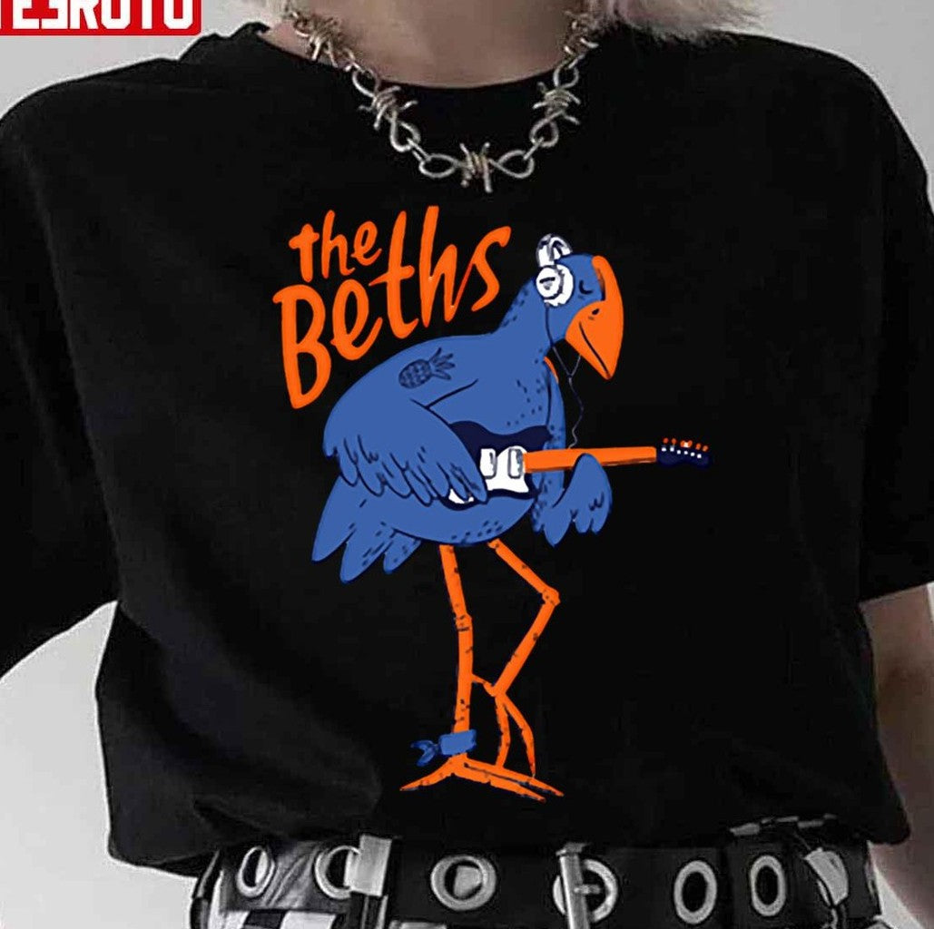 Bird Guitar The Beths Unisex T-Shirt