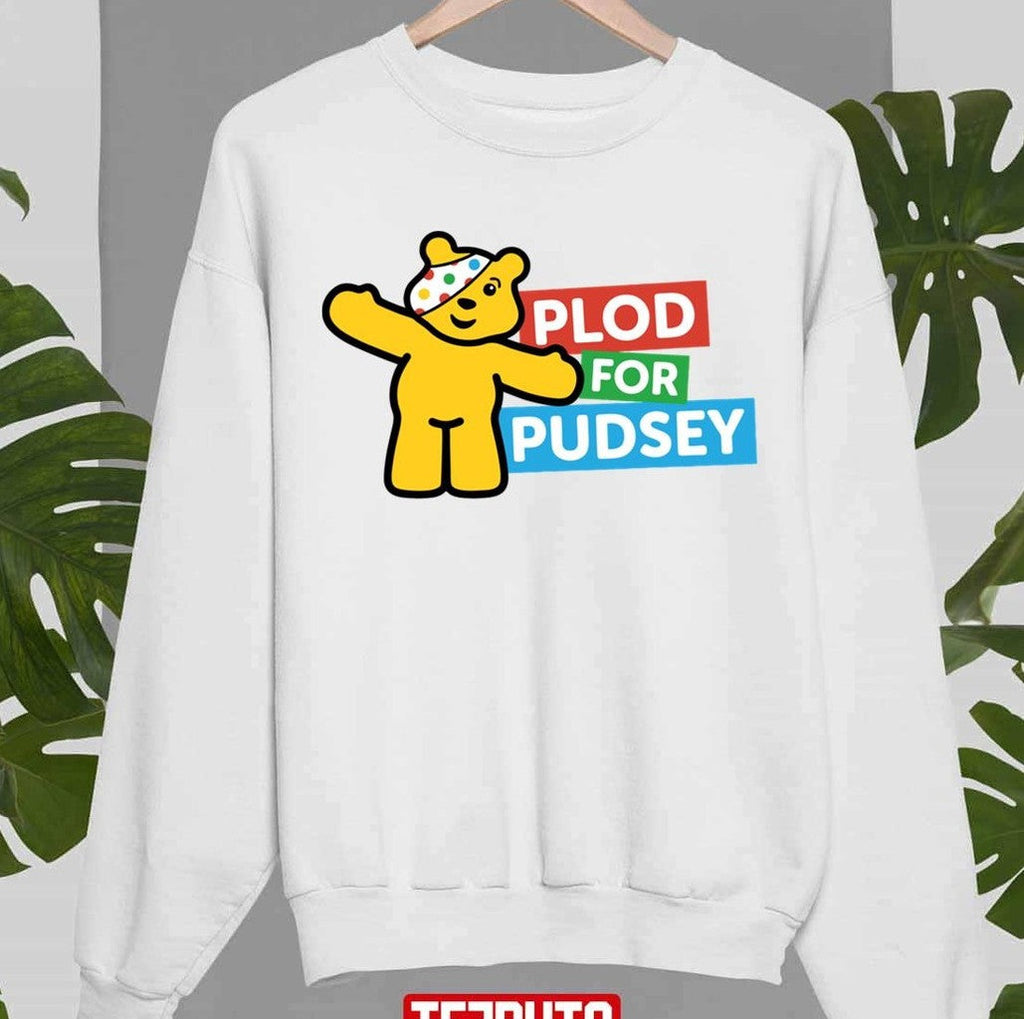 Plod For Pudsey Artwork Unisex Sweatshirt