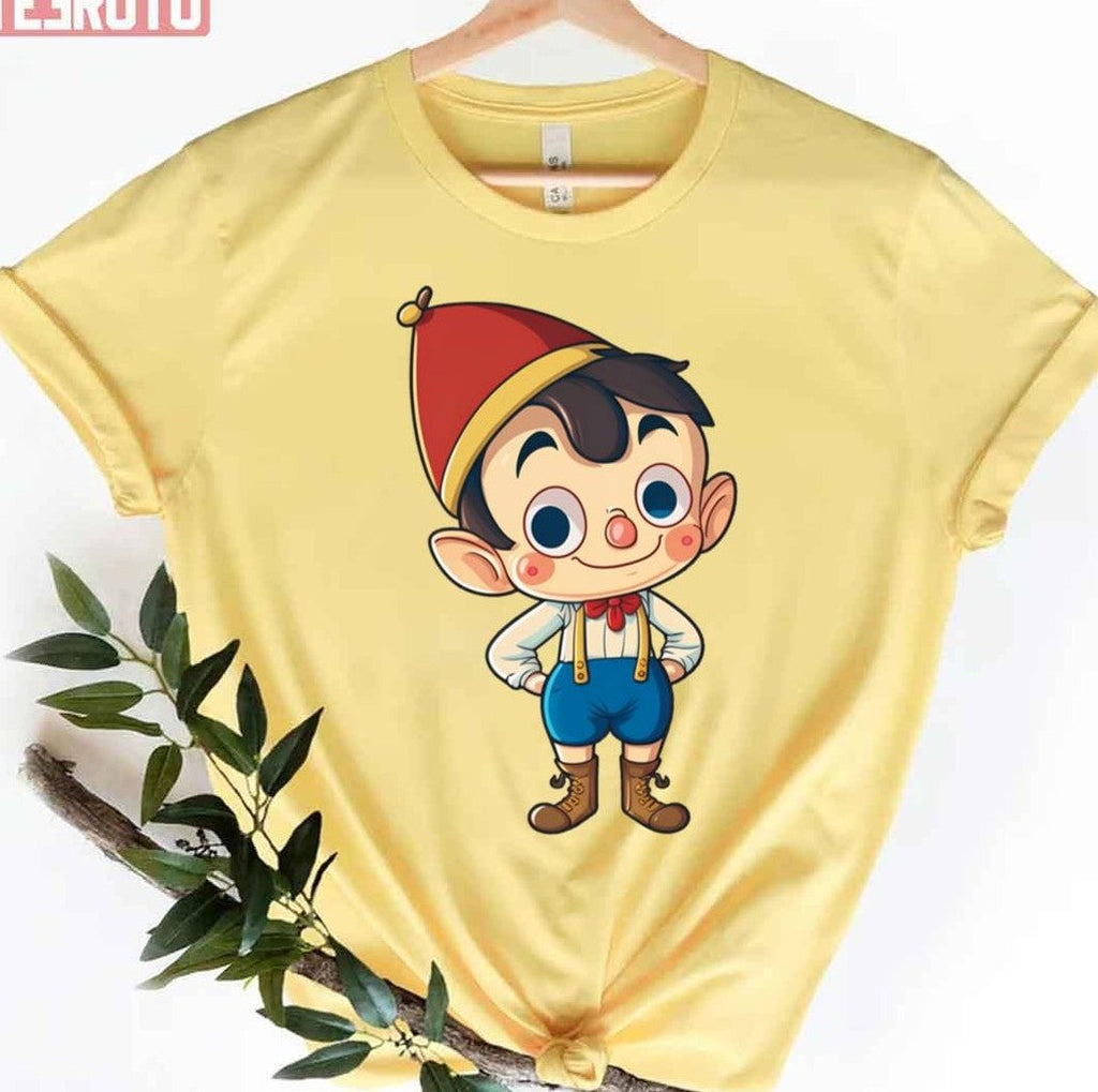 Pinocchio Looking At You With Thinking Don't Lie To Me Unisex T-Shirt