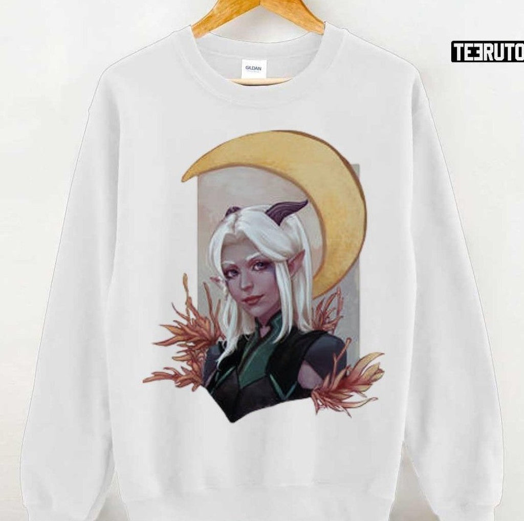 The Dragon Prince Rayla Colored Design Unisex Sweatshirt