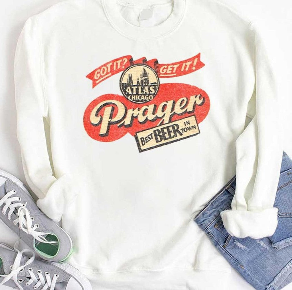 Prager Best Beer In Town Unisex Hoodie