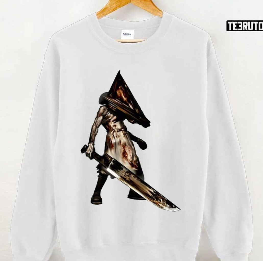 Pyramid Head Red Pyramid Thing Silent Hill Game Unisex T-shirt