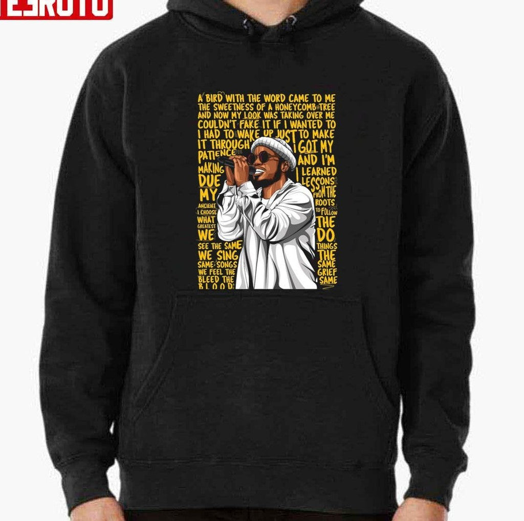 Song Lyrics Anderson Paak Unisex T-Shirt