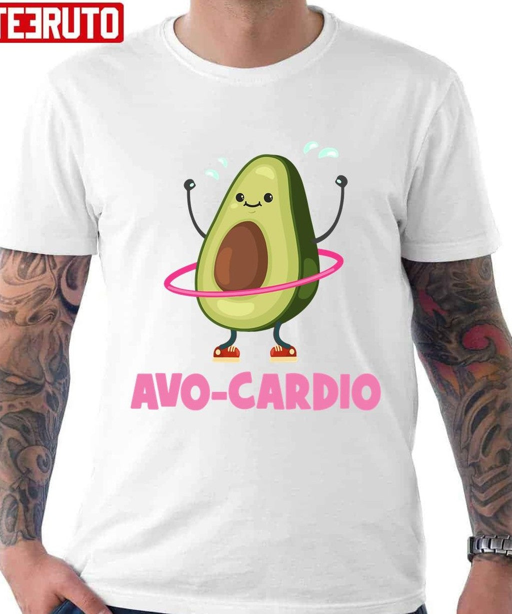 Pink Avocardio Unisex T-Shirt