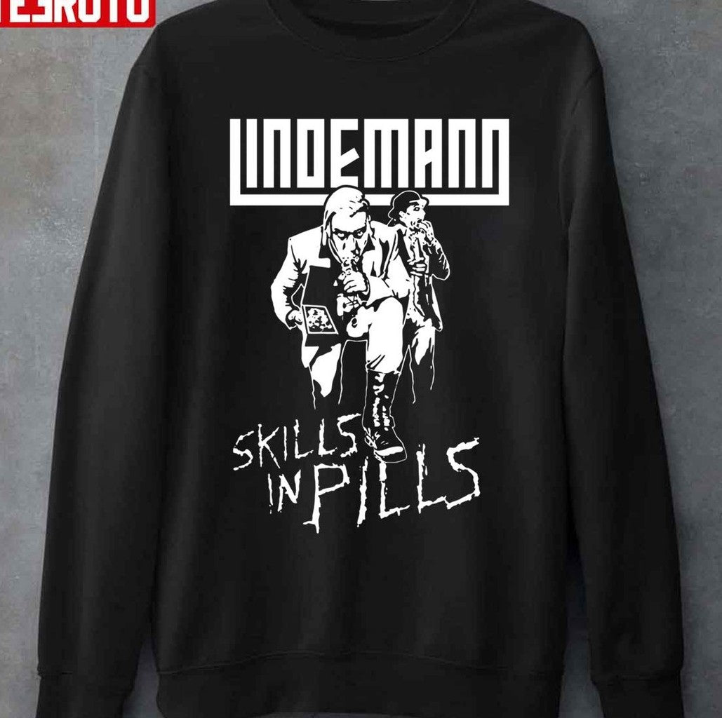 Skills In Pills Lindemann BnW Unisex Sweatshirt
