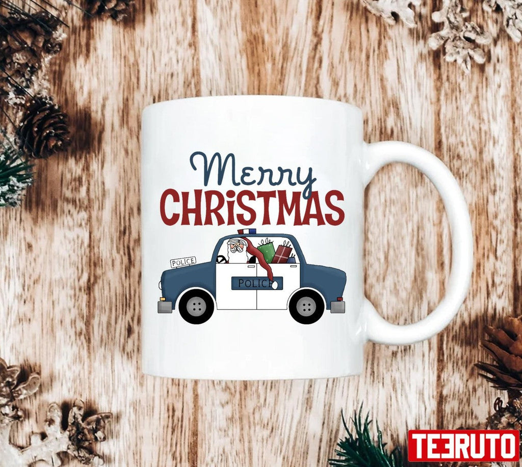 Police Officer Merry Christmas Unisex Sweatshirt