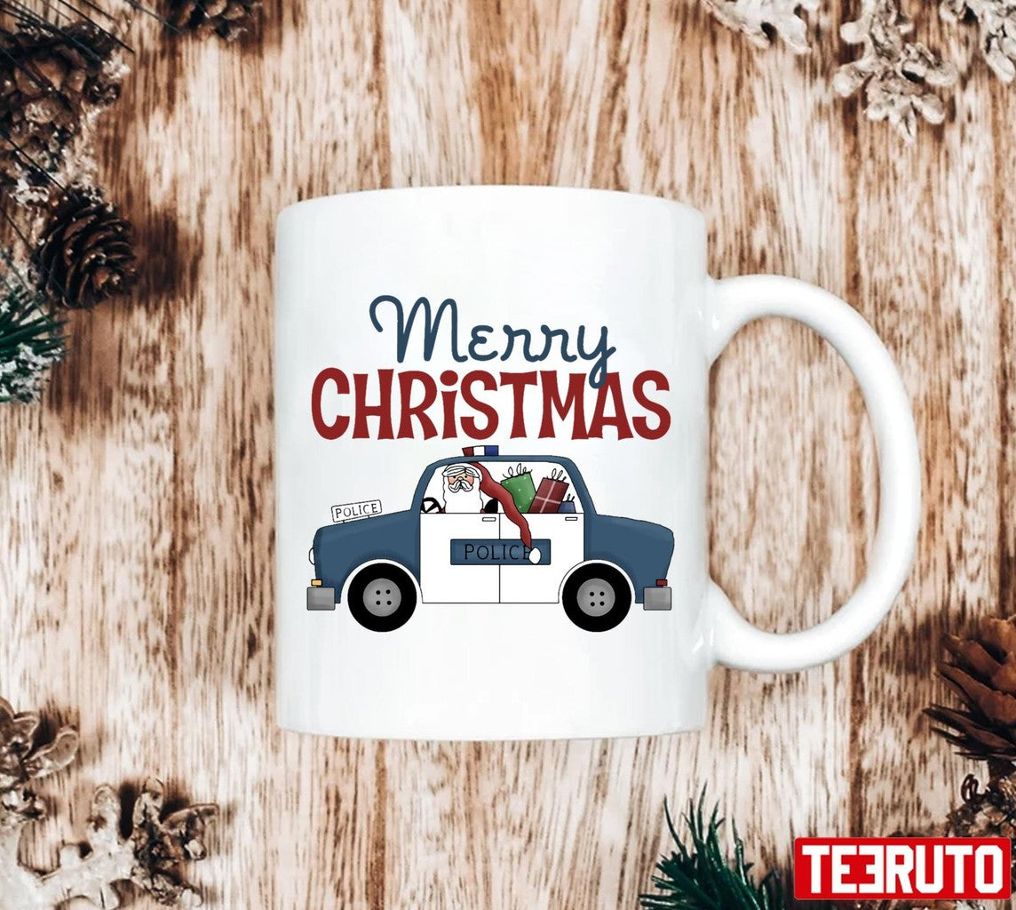Police Officer Merry Christmas Unisex Sweatshirt