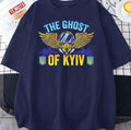 The Ghost Of Kyiv Stand With Ukraine Ace Fighter Pilot Unisex T-Shirt