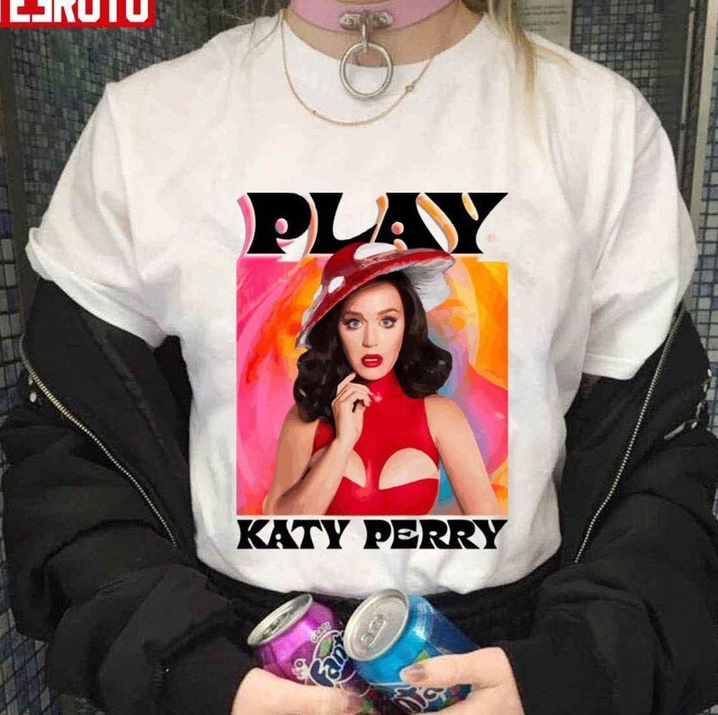 Play Katy Perry Aesthetic Art Unisex T-Shirt