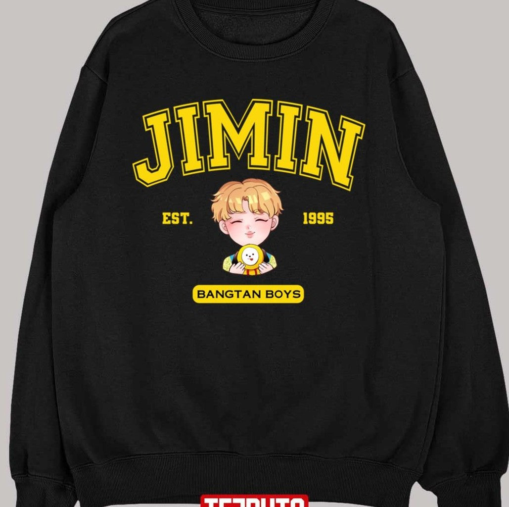 Park Jimin Chibi Cute Vintage Bangtan Boys BTS Jjim Unisex T-Shirt