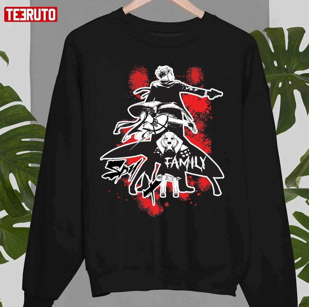 Anime Art Spy X Family Unisex Sweatshirt