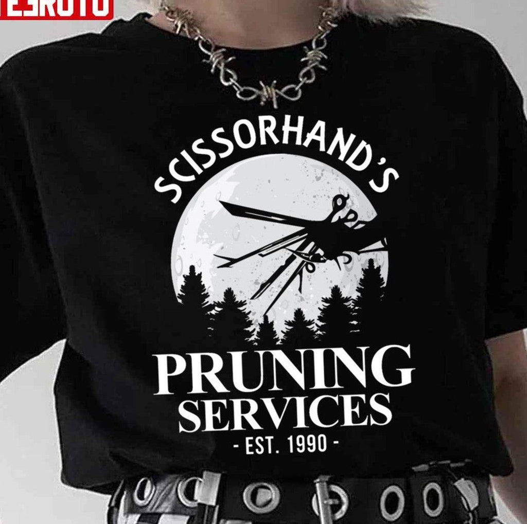 Pruning Services Edward Scissorhands Unisex T-Shirt