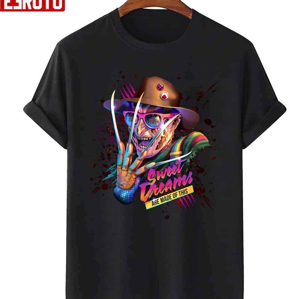 Sweet Dreams Are Made Of This Freddy Krueger Retro Art Unisex Sweatshirt