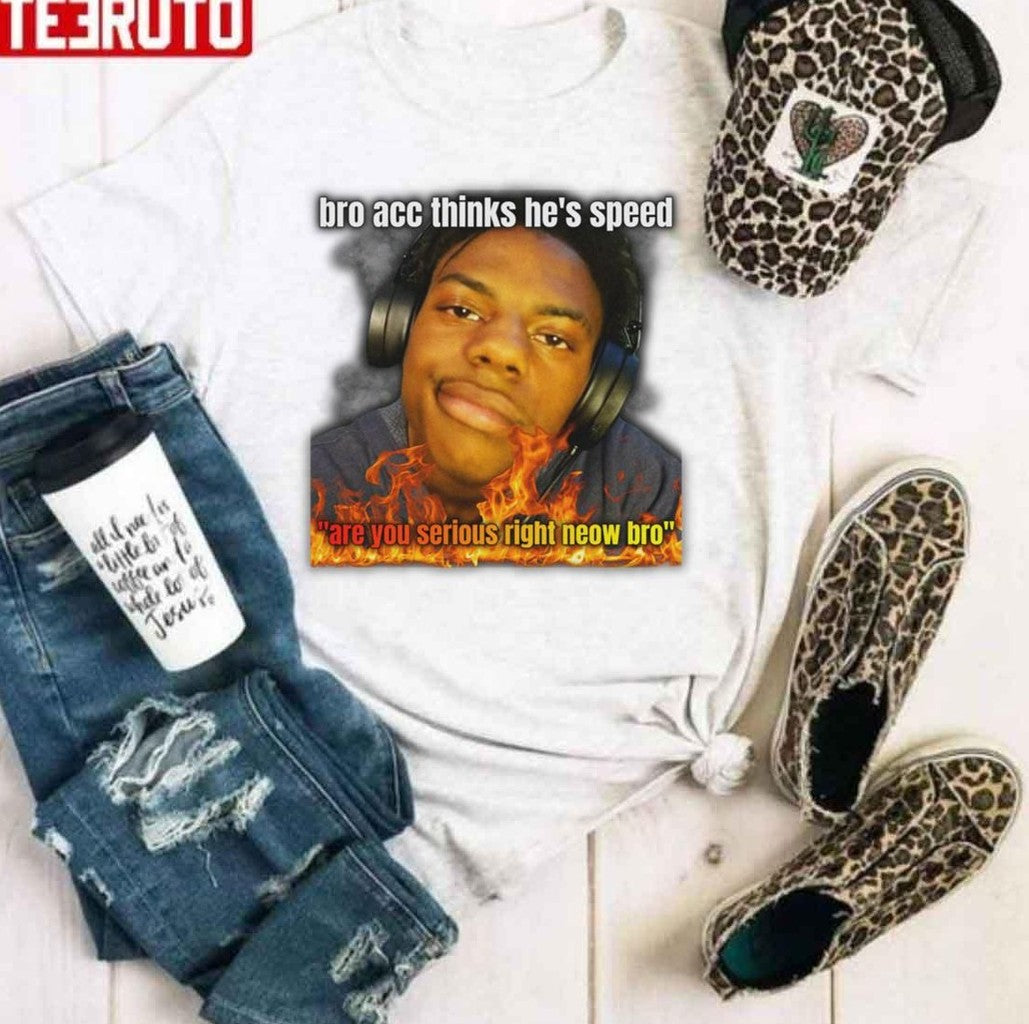 Are You Serious Right Neow Bro Ishowspeed Unisex Hoodie