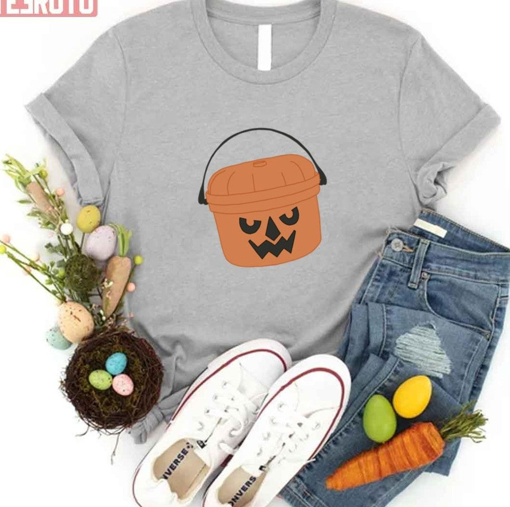 Pumpkin Bucket Mcdonald’s Halloween Unisex T-shirt