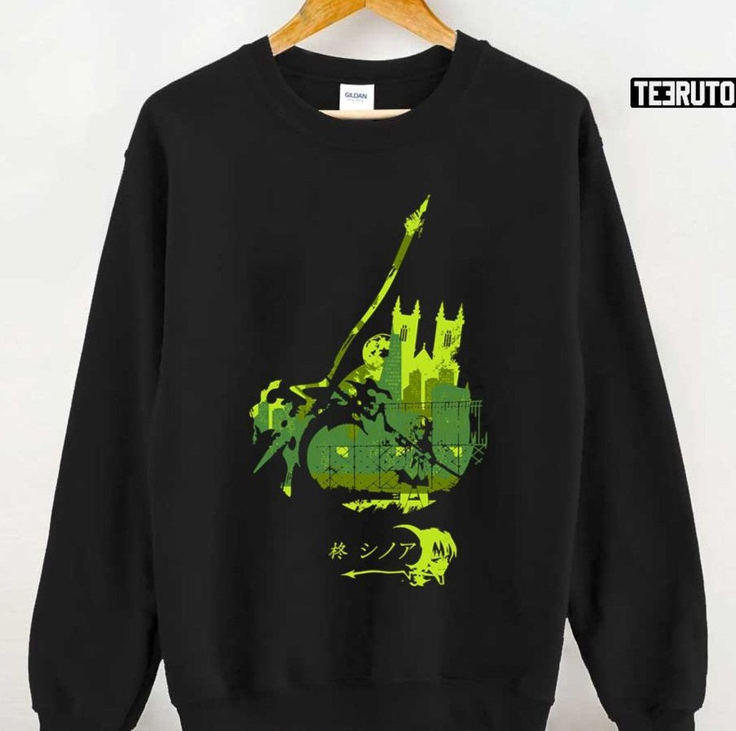 Seraph Of The End Anime Yuichiro Mikaela Vampire City Girl Scythe Gift For Fans Unisex T-shirt