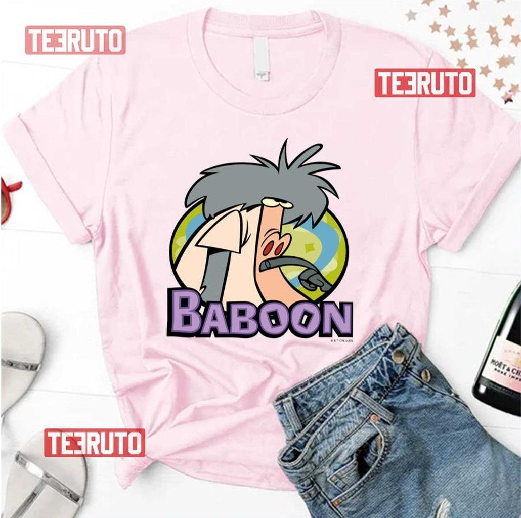 Baboon Character Badge I Am Weasel Unisex T-Shirt