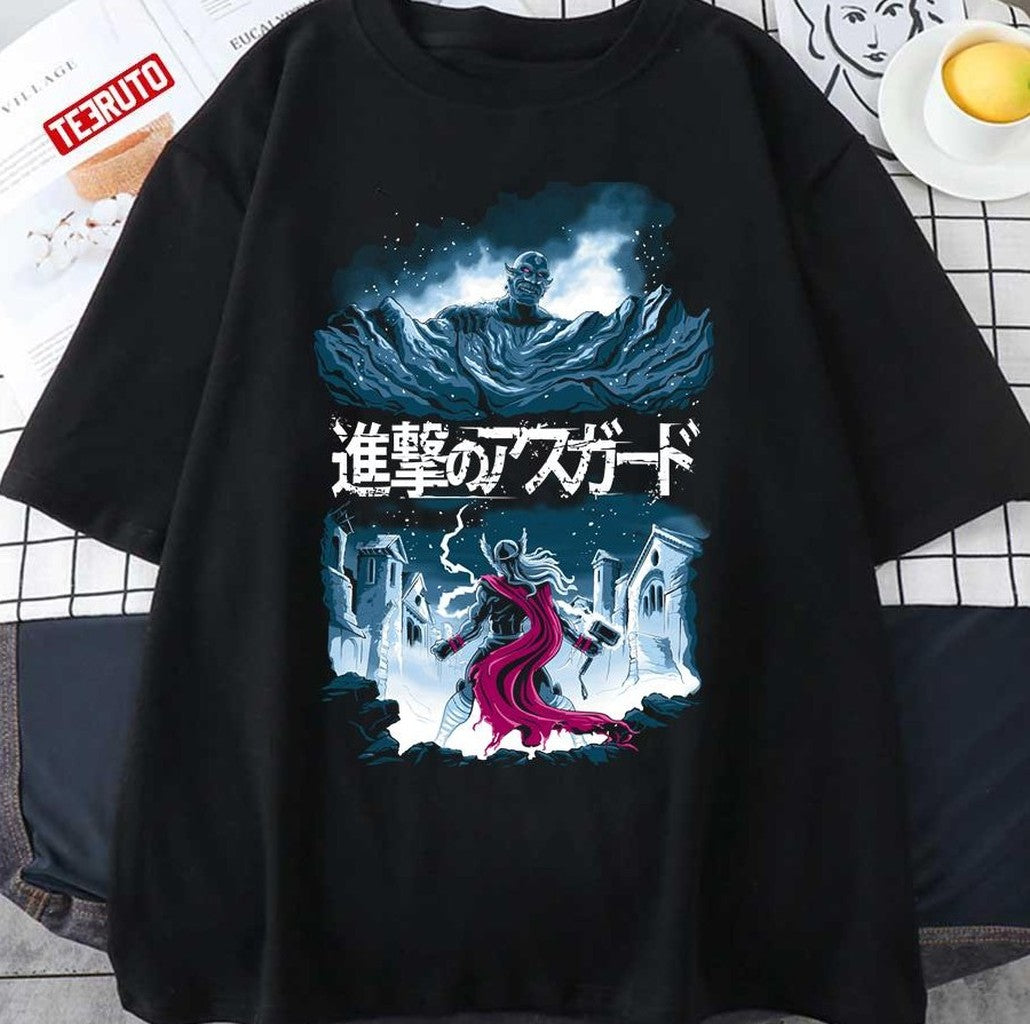 Attack On Asgard Artwork Unisex T-Shirt