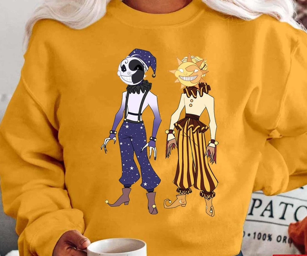 Moondrop And Sundrop Fnaf Security Breach Art Unisex T-Shirt