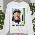 Baseball Card Art Ken Griffey Jr Unisex Sweatshirt