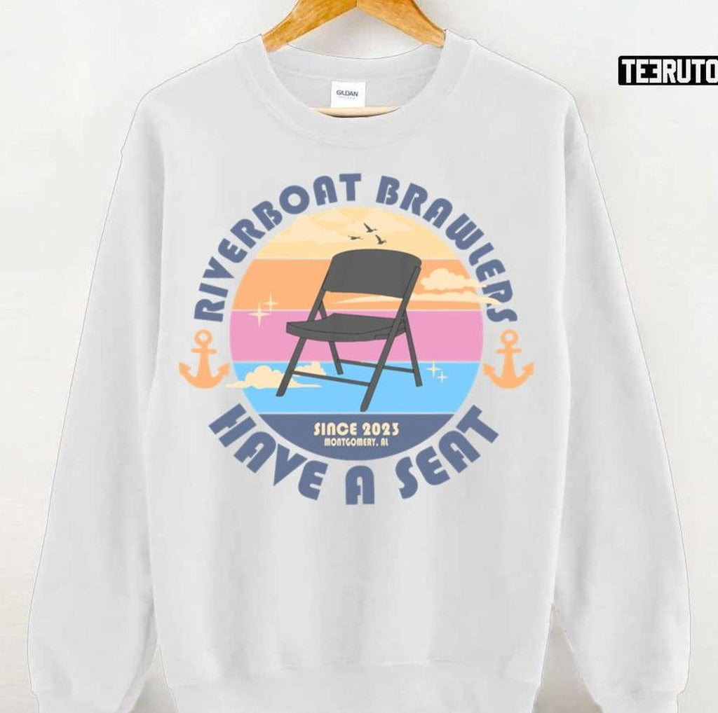 Montgomery Riverboat Brawl Folding Chairs Fly Unisex T-Shirt