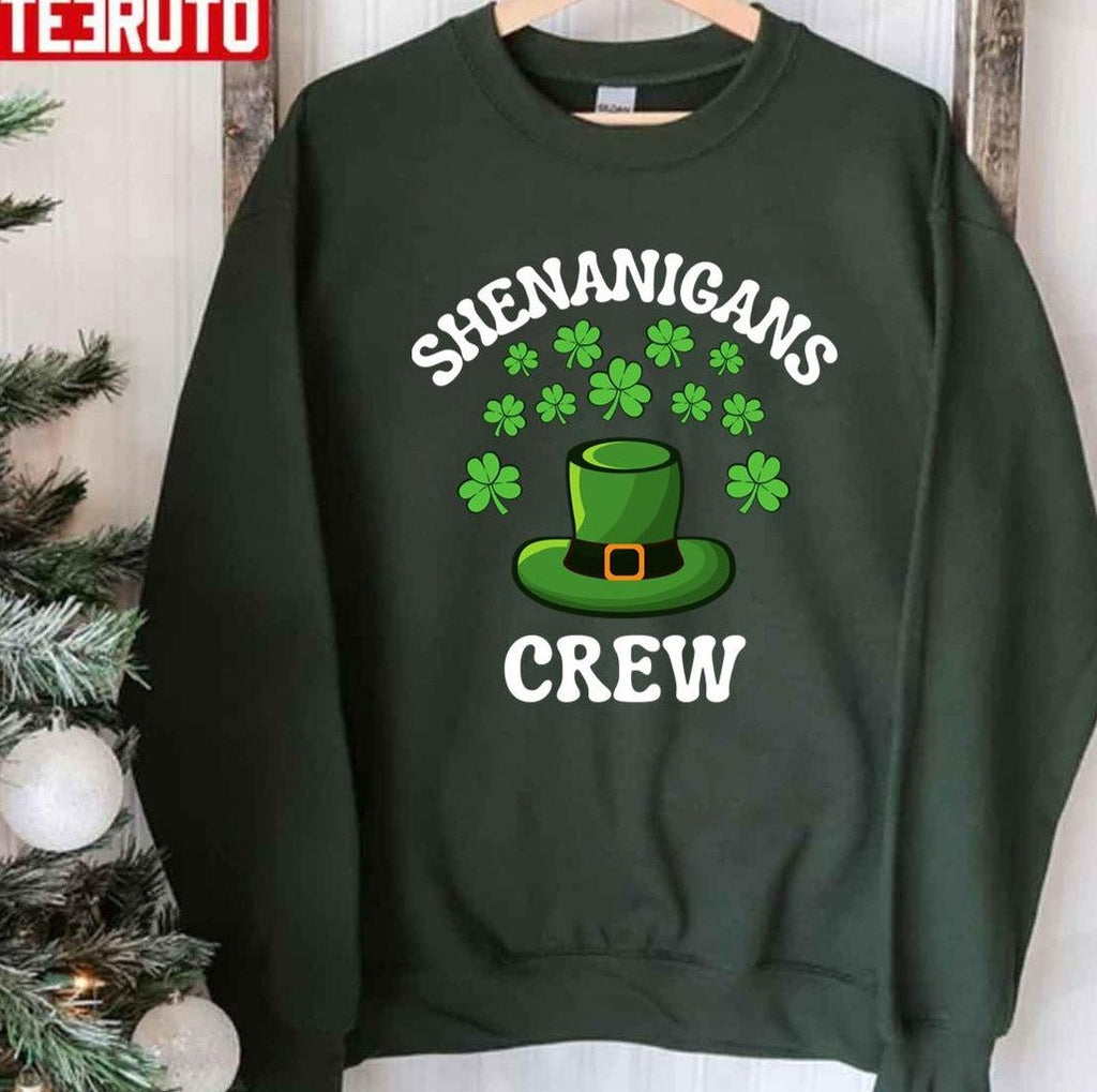 Shamrock Shenanigans Crew Squad Unisex T-Shirt