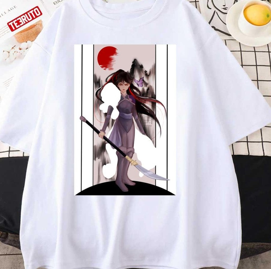 Setsuna Grow Up Art Yashahime Anime Unisex T-Shirt