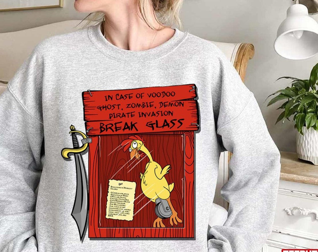 Pirate Invasion Kit The Secret Of Monkey Island Unisex Sweatshirt