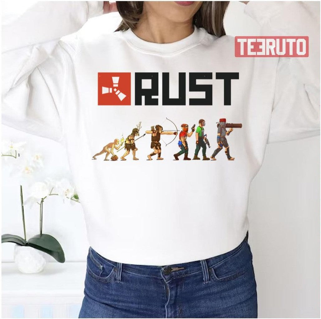 Rust Evolution Battle Royale Game Unisex Sweatshirt